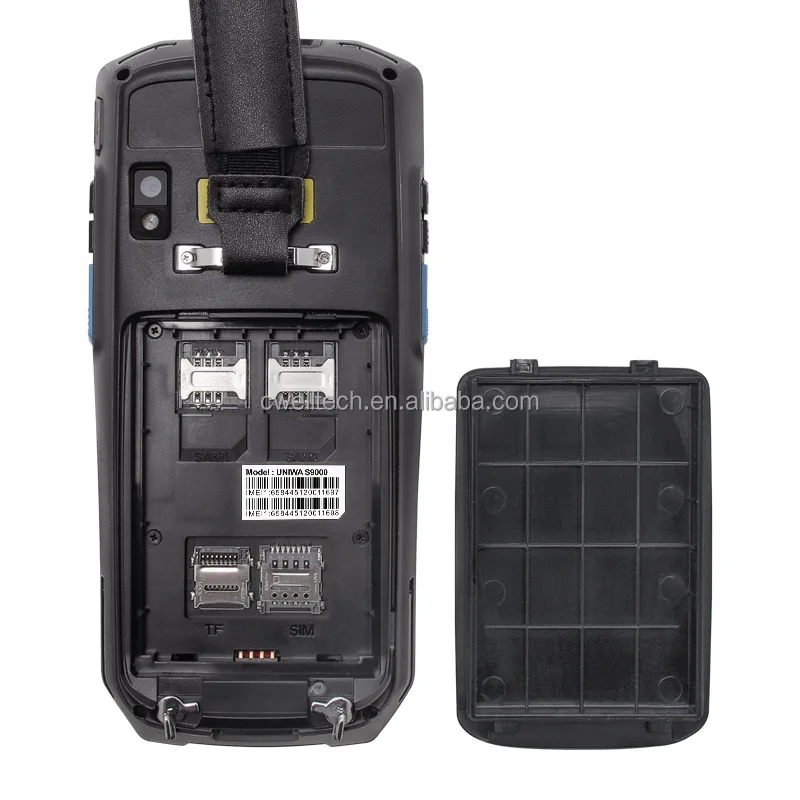 Uniwa S9000 Nfc Fingerprint Rfid 2d Reader 5.0 Inch Touch Screen Ip66