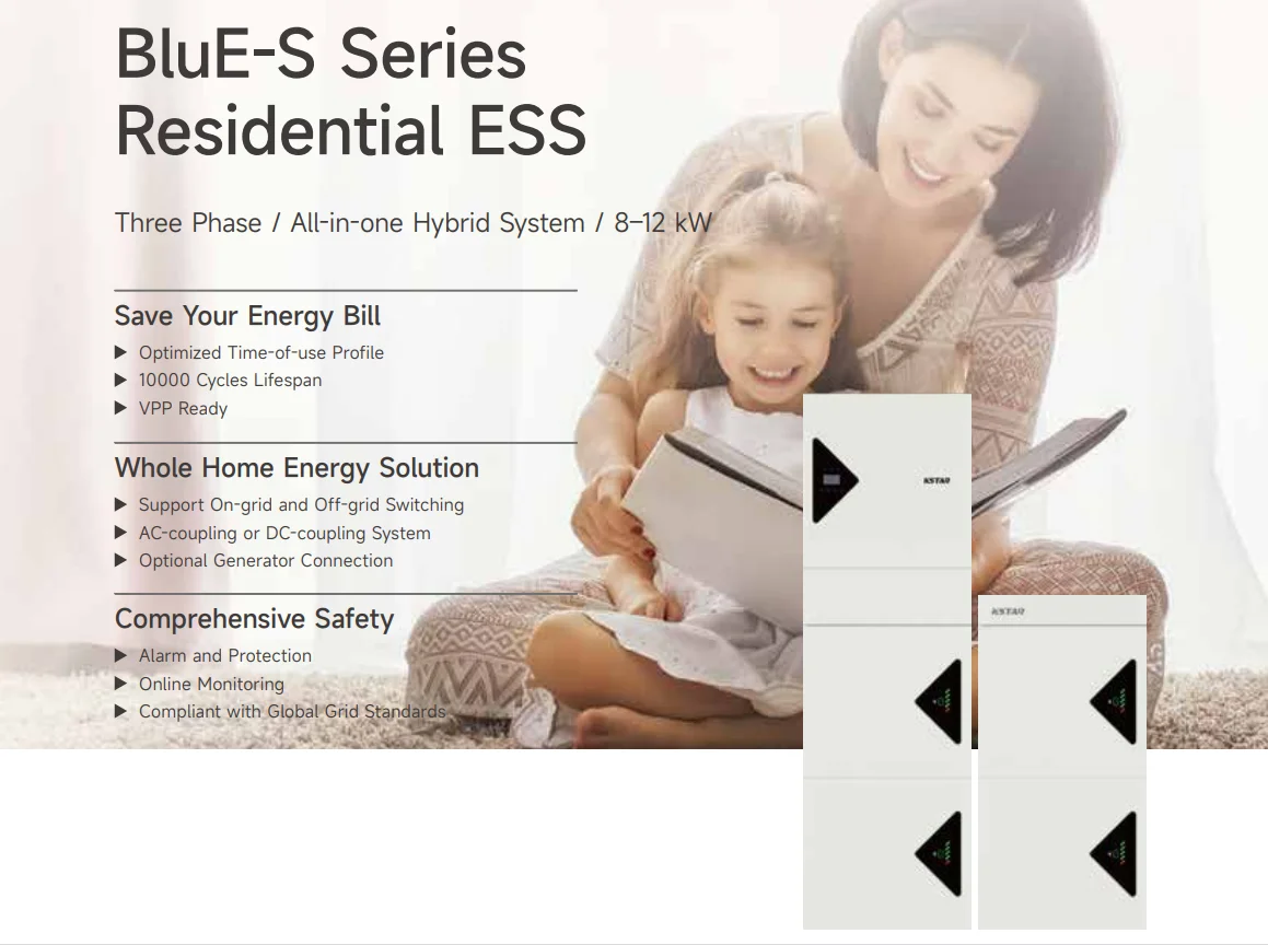 Kstar All In One ESS High Voltage 10kw 12kw Three Phase EU Version Hybrid Inverter With 10kwh 20kwh 30kwh 40kwh Battery details