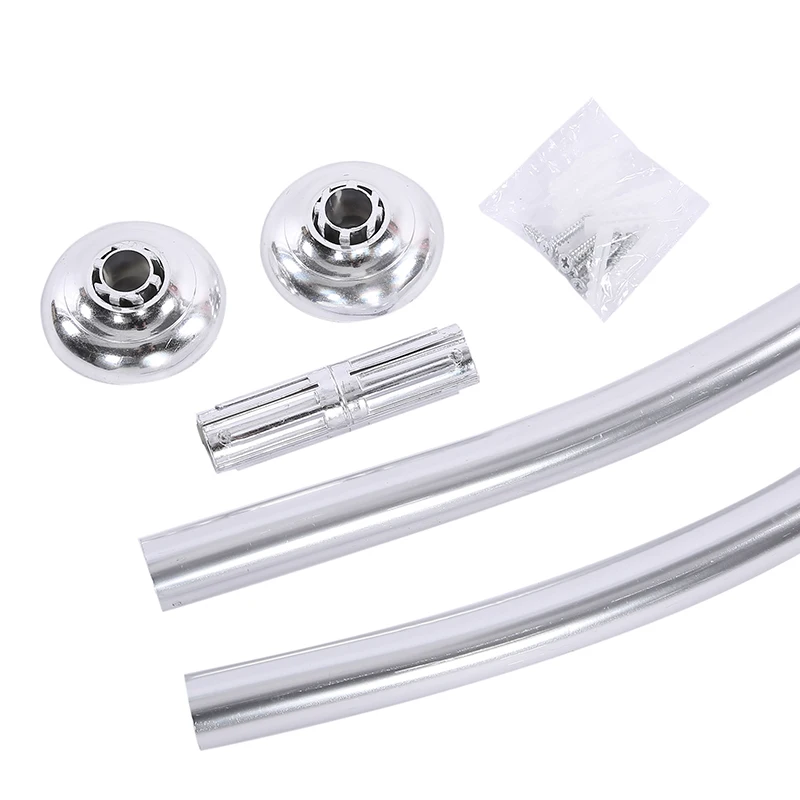 Expandable Spring Factory Price Adjustable Metal Bathroom Shower Curtain Rod