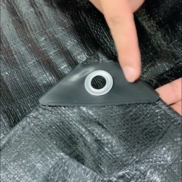 3mx3m 0.32mm Pe Tarpaulin Balcony Cover Rain Awnings Outdoor Pergola