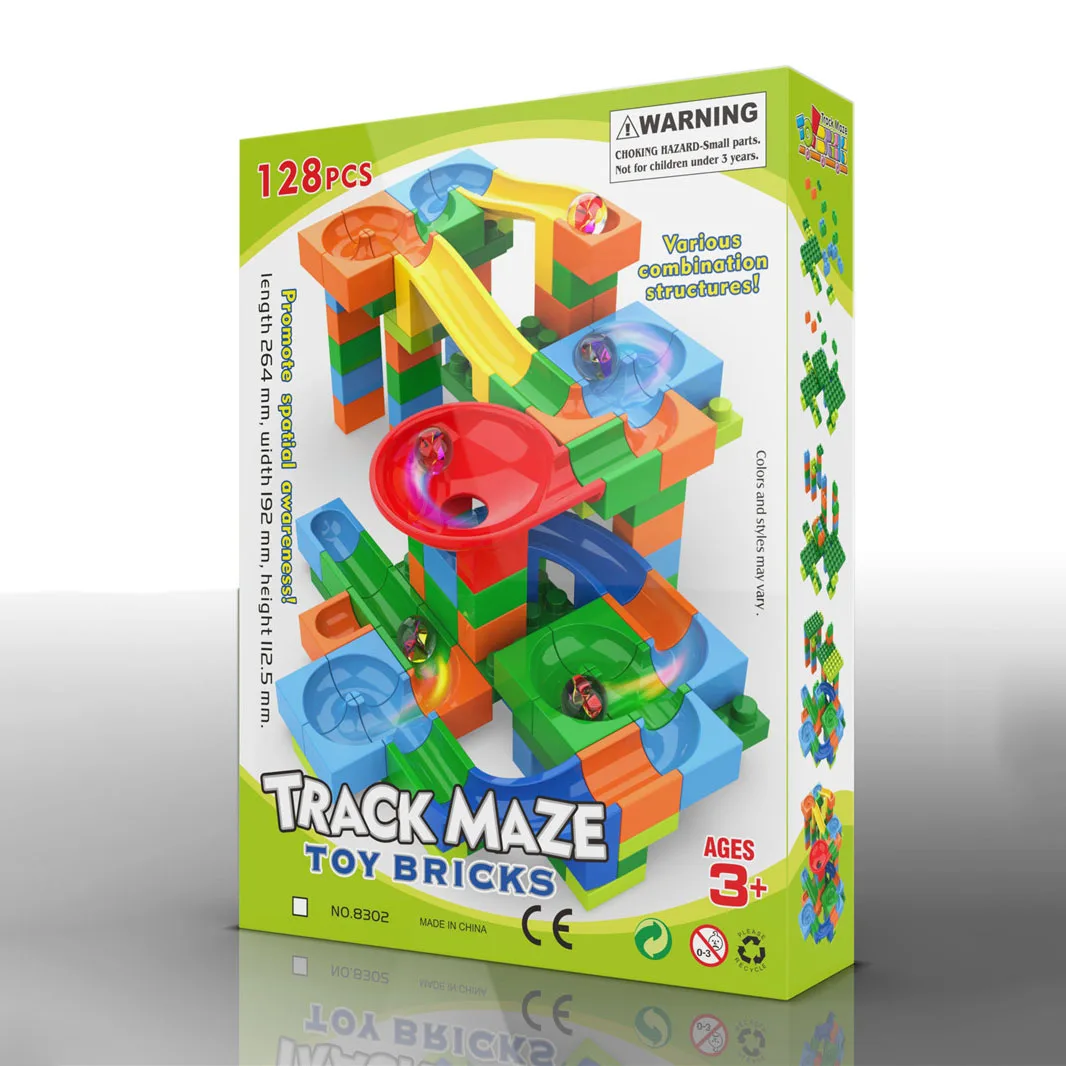 Pista De Canicas Dinosaurios – 78 Piezas De Bloques De Construcción Con 4 Dinosaurios Interactivos – Juguete STEM Para Niños 3+ Años