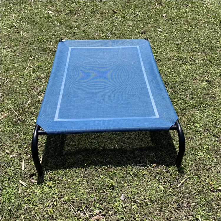 suspended pet camp bed breathable moisture kennel mesh