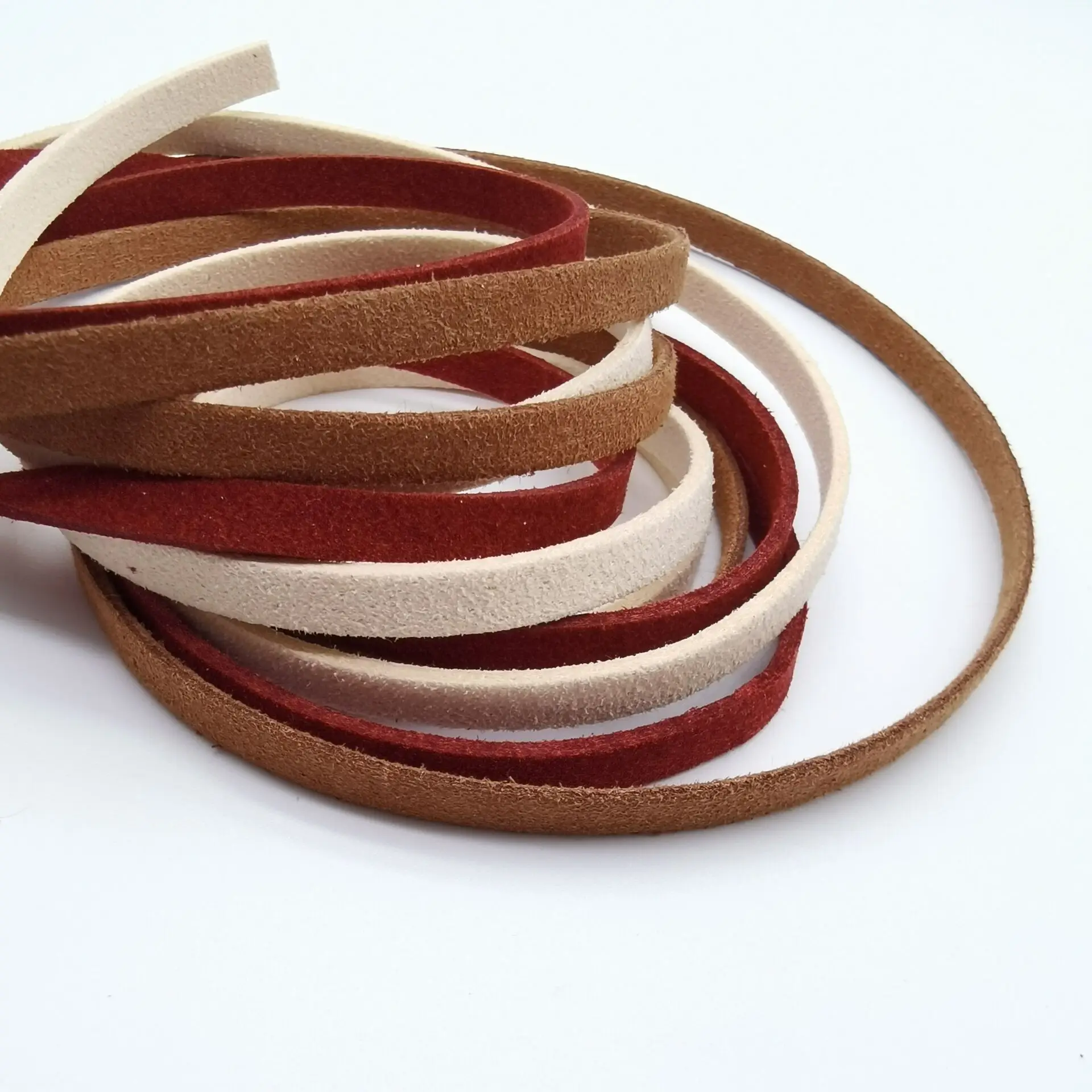 Leather Cords for Jewellery ,  Cord String Rope Thread 5 MM Suede Cord for Making Bracelets