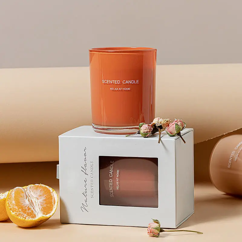 Wholesale 8oz 10oz 12oz Iridescent Extra Large Candle Vessel Clear