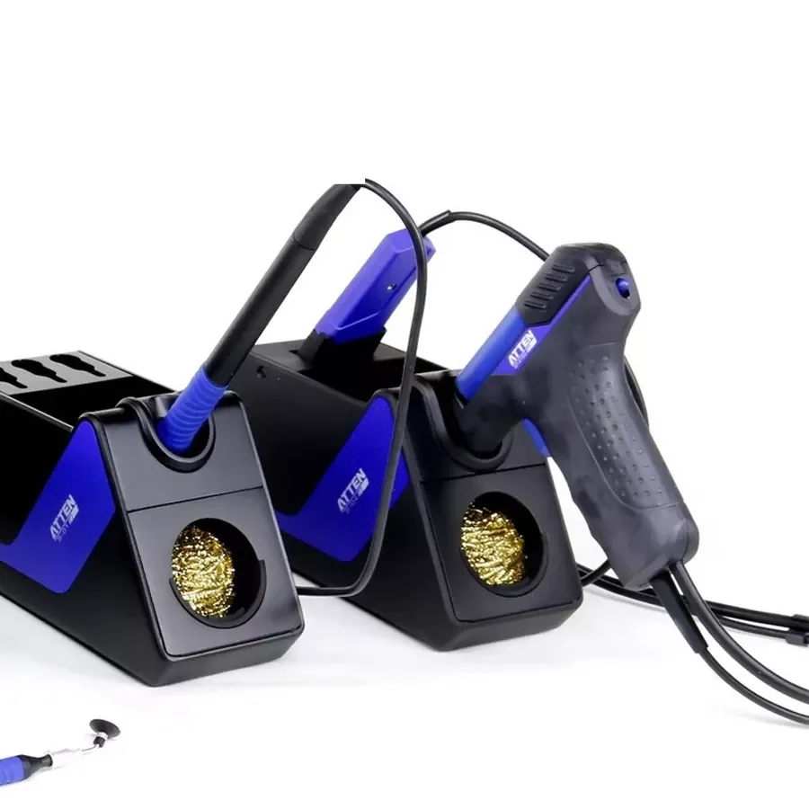 ATTEN MS-900 4-in-1 Desoldering Gun + Soldering Tweezers + Soldering Stations + Hot air Desoldering Station Rework Station