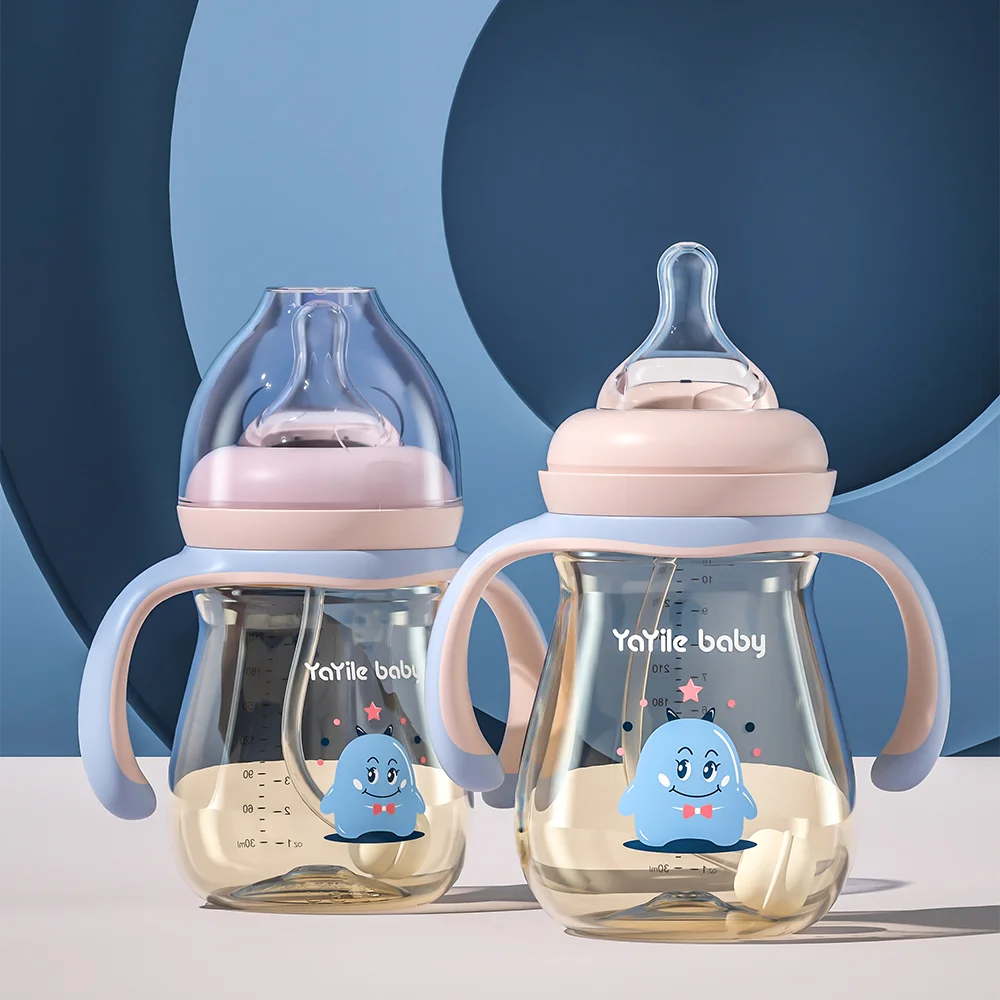 Big Baby Bottle For Newborn Baby Ppsu Brand Shatter Proof 612 Months 1