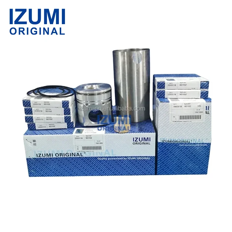 Αυθεντικό δηζελ μέρος IZUMI για κινητήρα Cummins M11, QSM11, ISM11 – Σετ κυλίνδρων 3080760, 3064627, 3040882, 3803703