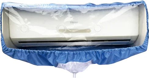 Air Conditioner Cleaning Cover Bag with Supporting Boards for Home Office Split Air Conditioners Cleaning Tools