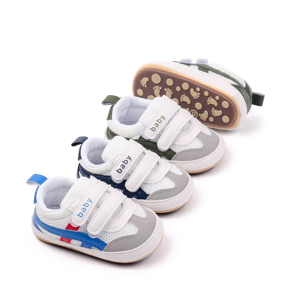 Unisex High Quality 2025 Spring Autumn Style Casual Shoes Anti-Slip Soled Toddler Walking Shoe Boys and Girls