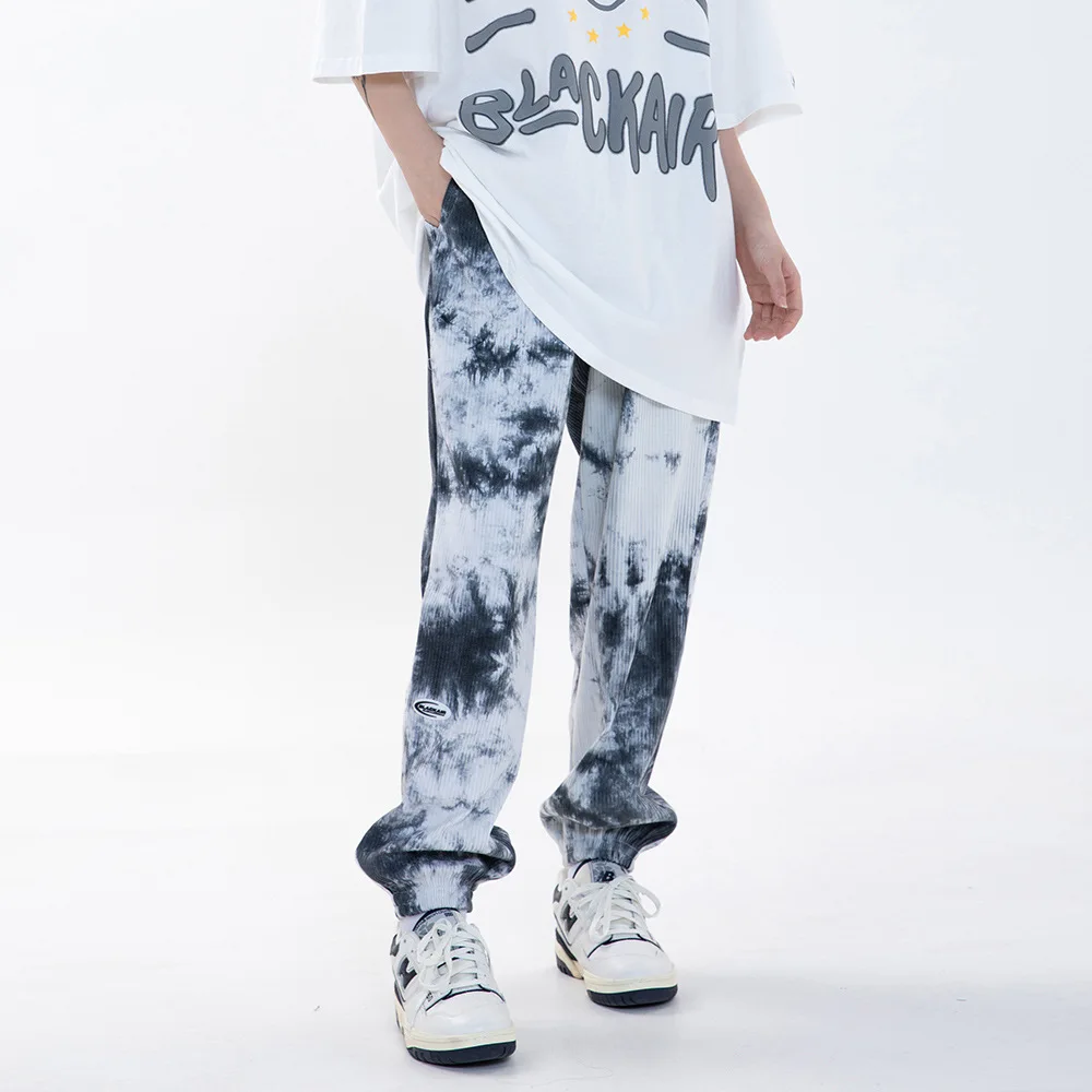 Sweat Corduroy Tie Dye Cargo Pant Man 