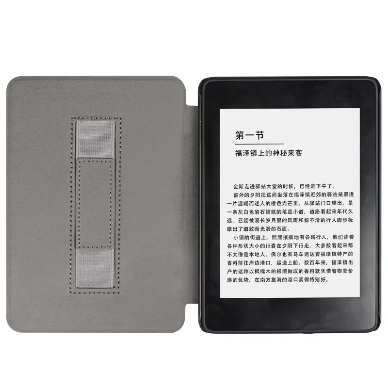 Wholesale Leather Protective Tablet Case with Wake Sleep function Cover For Kindle Paperwhite M2L3EK M2L4EK