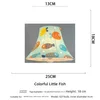 Apertura colorata sul fondo del pesce 25 cm