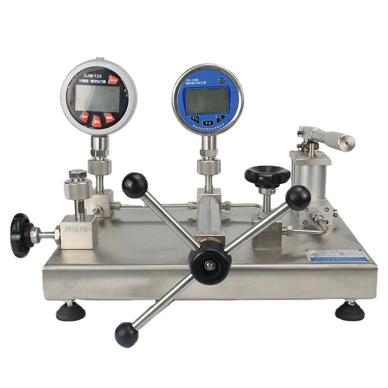 New Product Portable Hydraulic Hand Held 700 Bar Calibration Pumps Differential Pneumatic Pump Pressure Gauge Calibrator