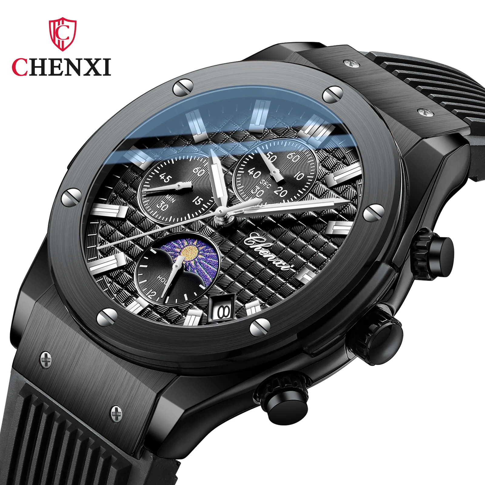 ファニ―&チャチャ Chenxi 944 Elegance Shenzhen Man Timepiece - Fashion & Sports