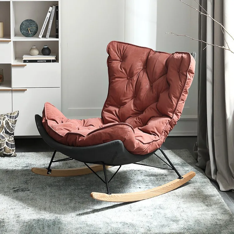 Factory Direct Rocking Chair Nordic Living Room Balcony Family Lounge