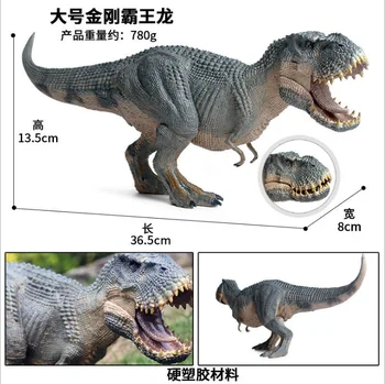 Source New Jurassic Indominus Rex PVC Animals Toy T-rex Action