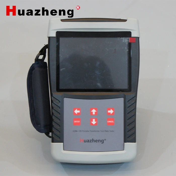 High Professional 0.9-10000 HZBB-10S Hand Held Transformer Turns Ratio Tester TTR Meter Huazheng