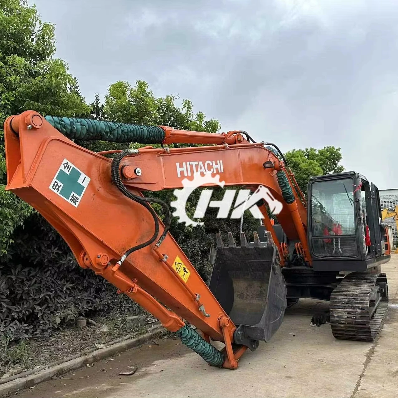 HANG KUI HITACHI ZX200 20tons 90%new Original Japanese with EPA,CE Agricultural Used HITACHI 20 Excavator for Digging