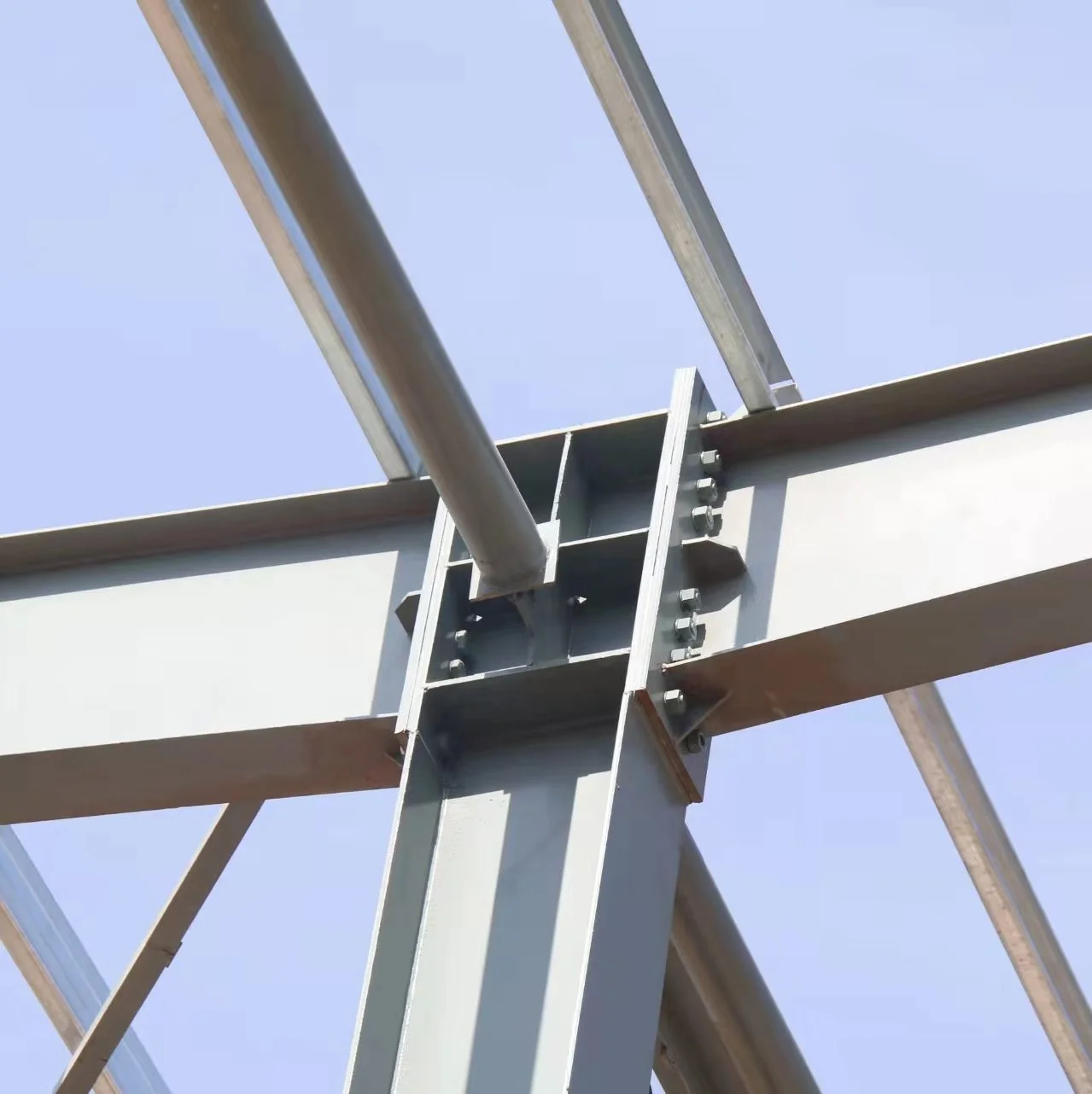 Low Cost Solid Prefabricated School Building Steel Structure High Rise Steel Frame House