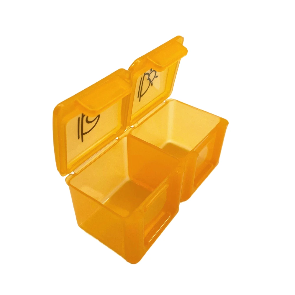 Лидер продаж, ежемесячный органайзер для таблеток 2 раза в день, 30 дней, коробка для таблеток с 31 съемной упаковкой