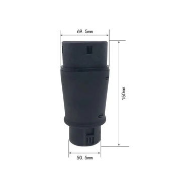 Customized New Energy Electric Vehicle Adapter Type2 to GBT 3 Phase