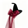 Black with red bow