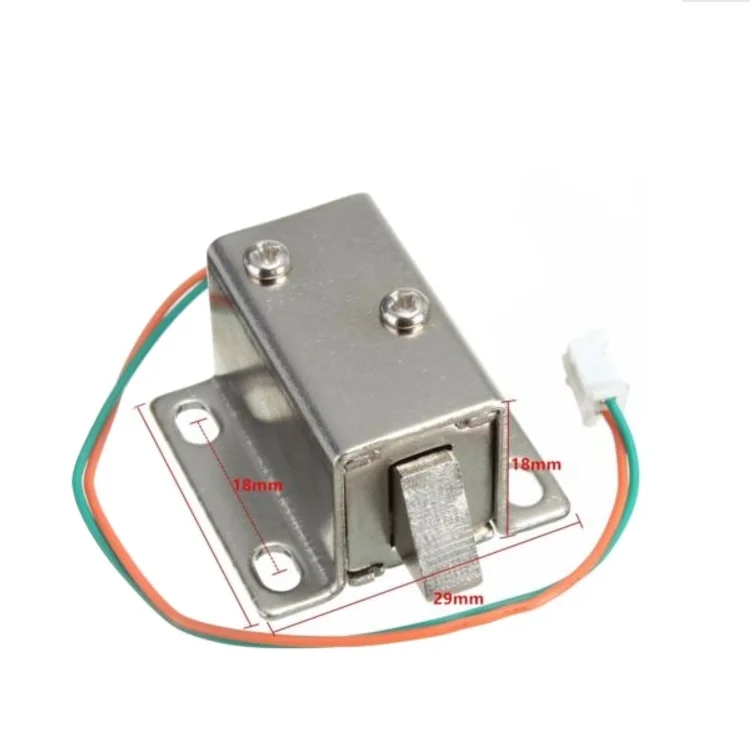 Blocco Elettromagnetico Solenoide Mini Piccolo DC 12V Per - Foto 2