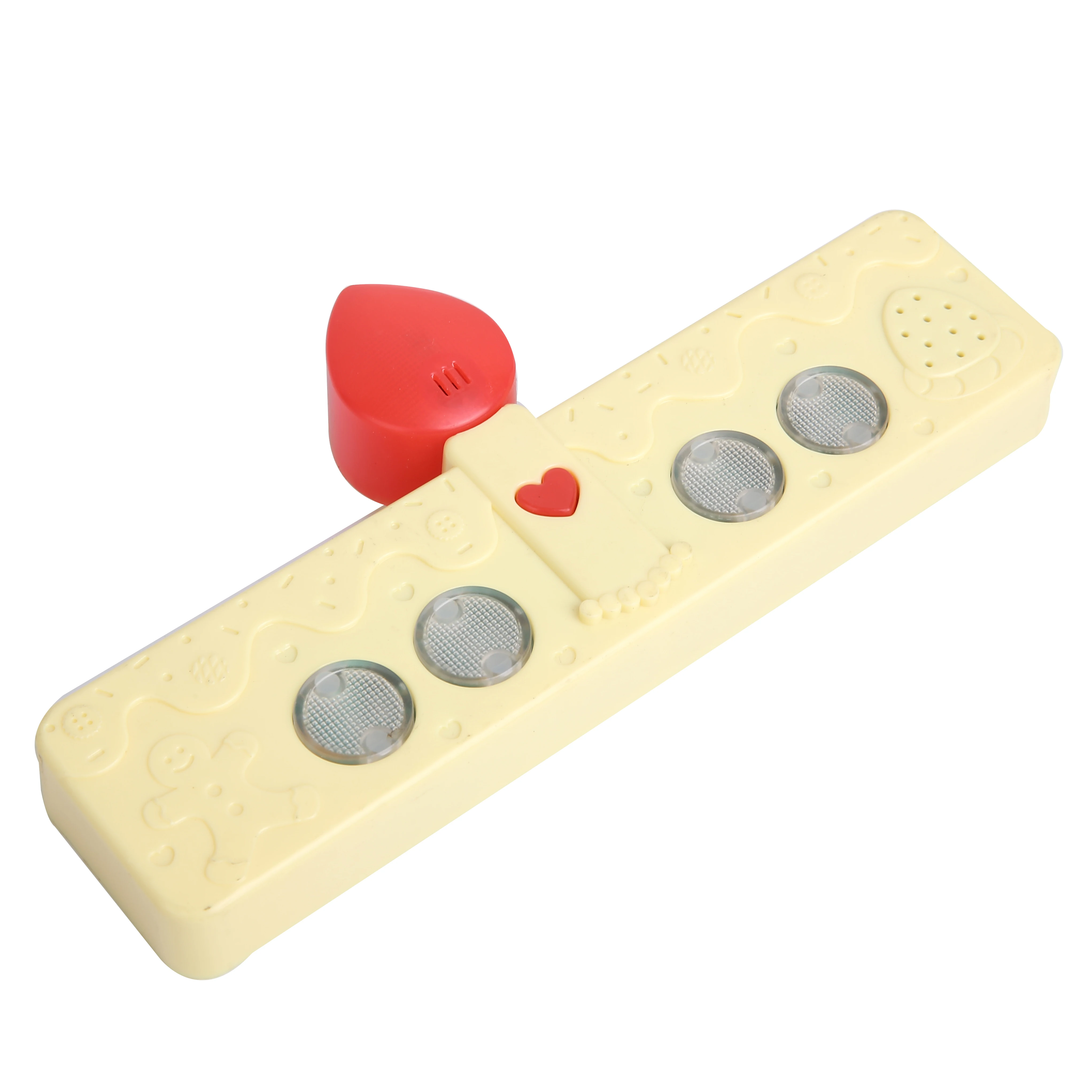 OEM Factory Customized ABS Material 4-Button Sound Module with LED for Baby Early Education details