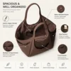 Women's Nylon Shoulder Tote Bag