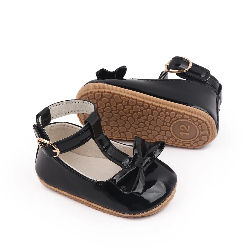 British Style Solid Color Baby Toddler Girl Shoes 2025 supplier