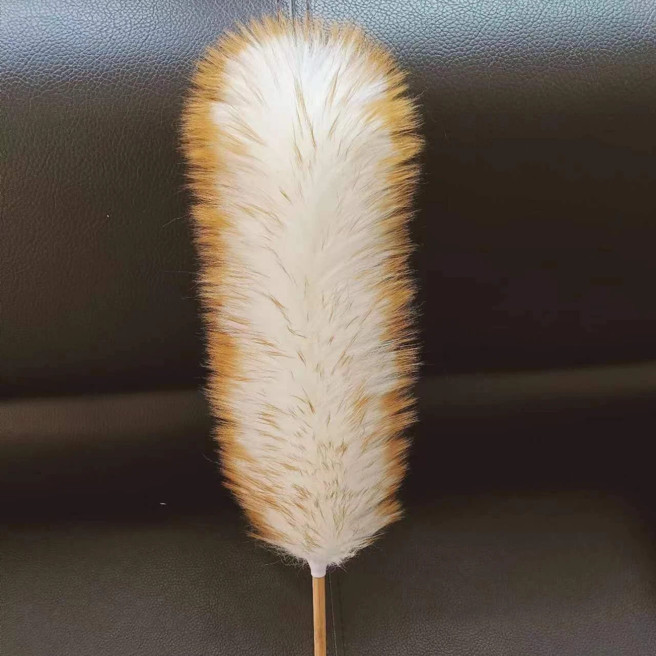 Пыльник из натуральной овечьей шерсти с удлинительной ручкой для коммерческой уборки или