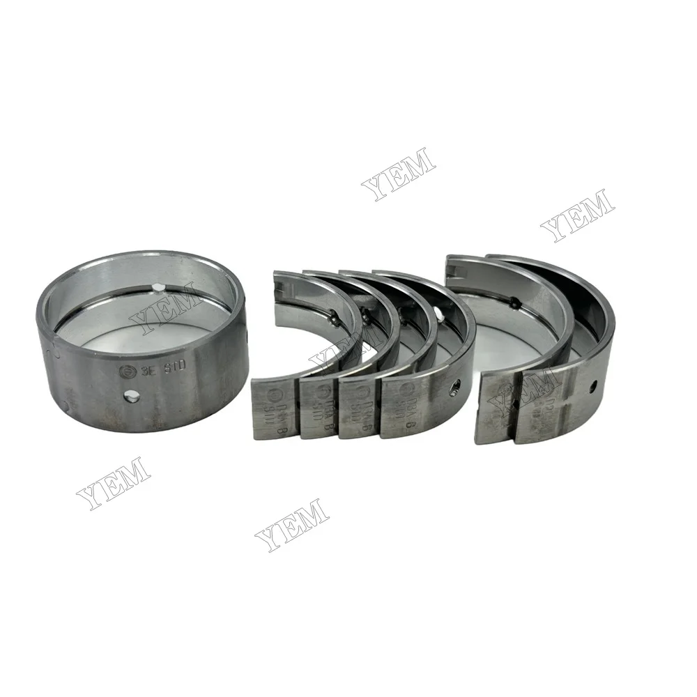 Engine Bearing and Thrust Washer 1E051-23755 Fit for Kubota D722 Engine 3