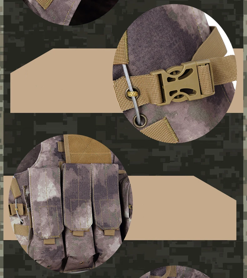 Hot Sale Outdoor Tactical Vest Wearresistance Sport Mountain Climbing