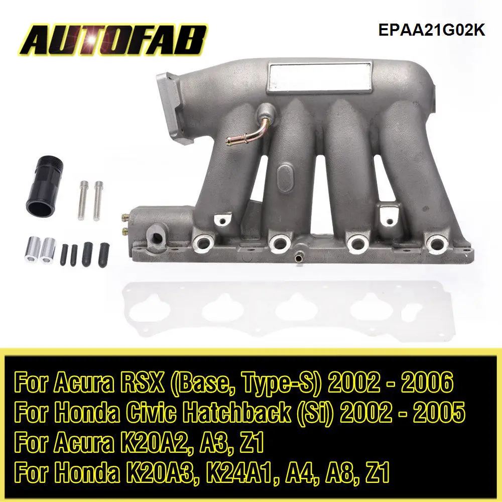 Autofab Cast Aluminum Intake Manifold (race Only) For Honda/acura K20a2