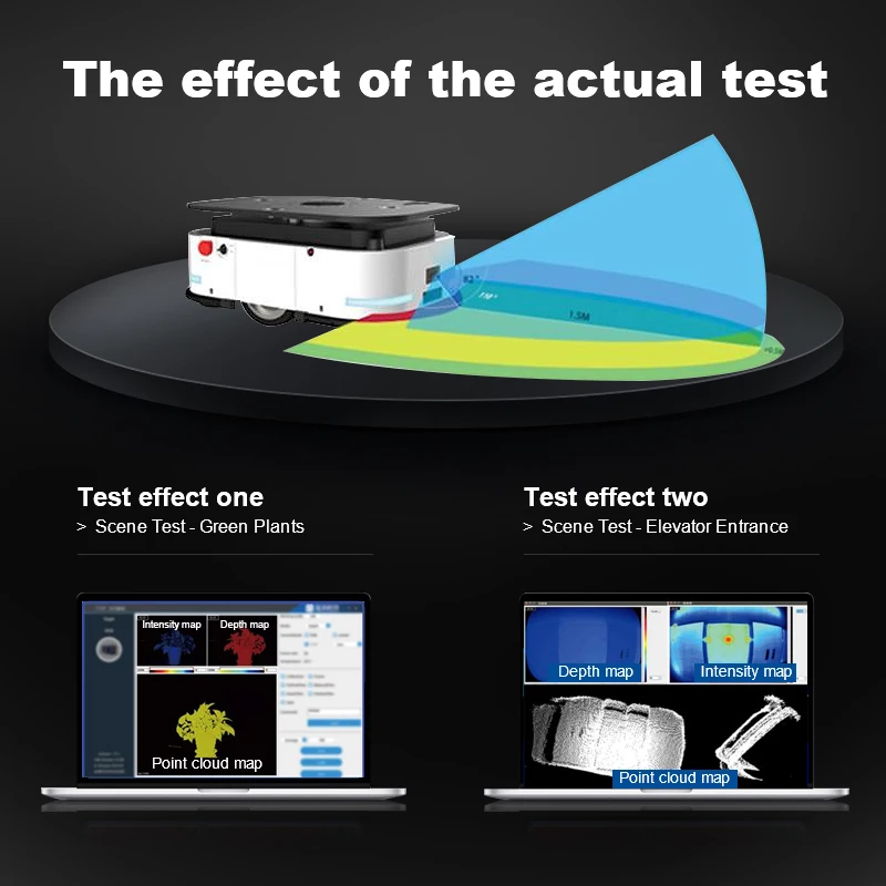 Visual Navigation 3D TOF Camera RGBD Depth Camera for Navigation