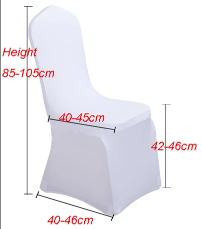 Китайский завод Поставка со склада низкий минимальный заказ чехол на стул из спандекса разноцветный выбор свадебные чехлы