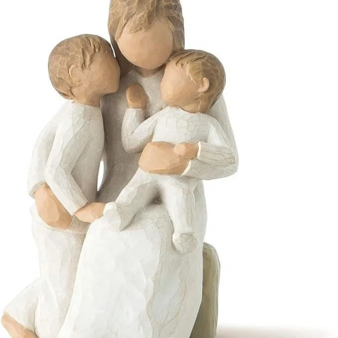 Best Selling Items Abstract Mother and Children Sculpture Garden Statue Ornament