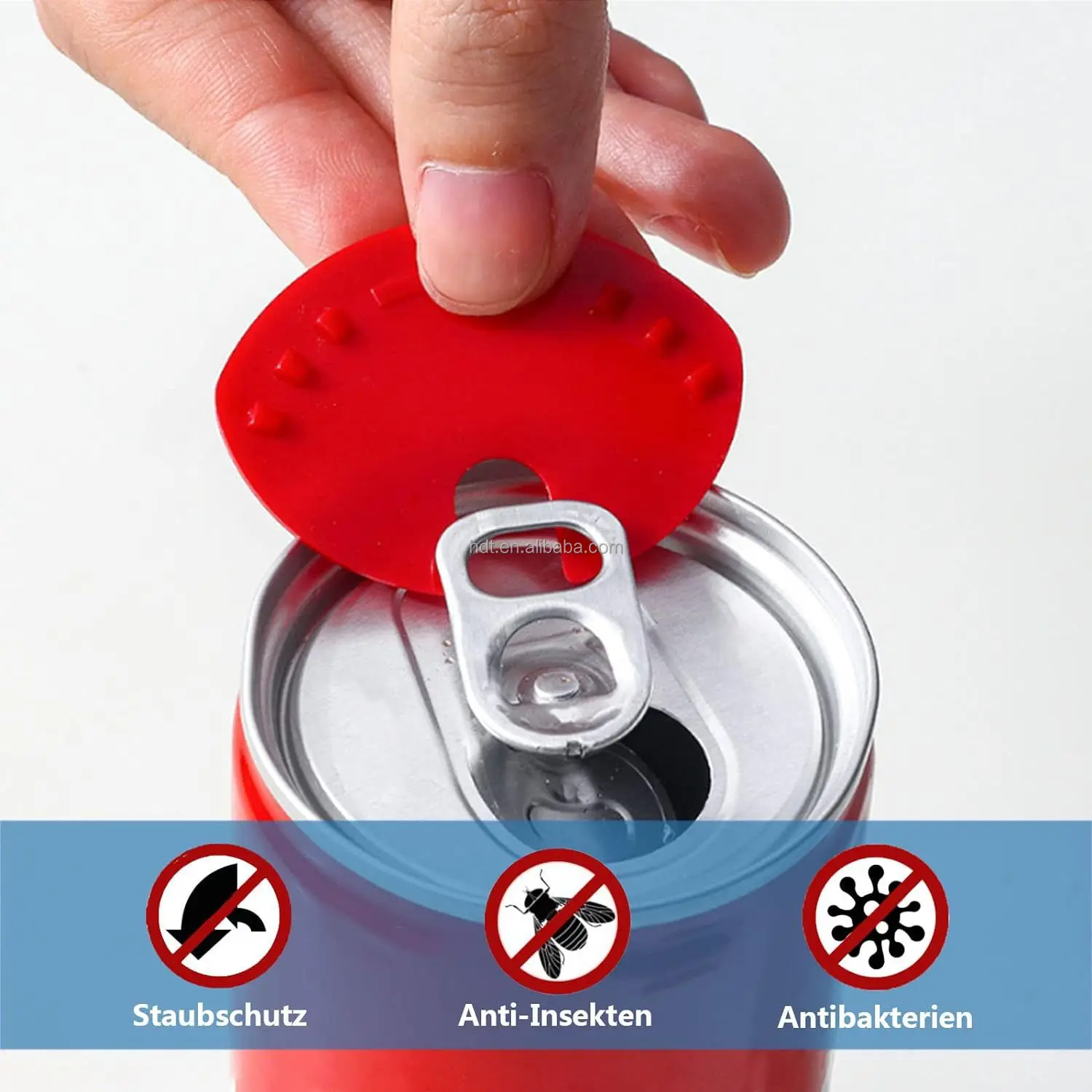 Kitchen Beverage Can Lid Soda Cold Drink Snap Top Cover Leakproof