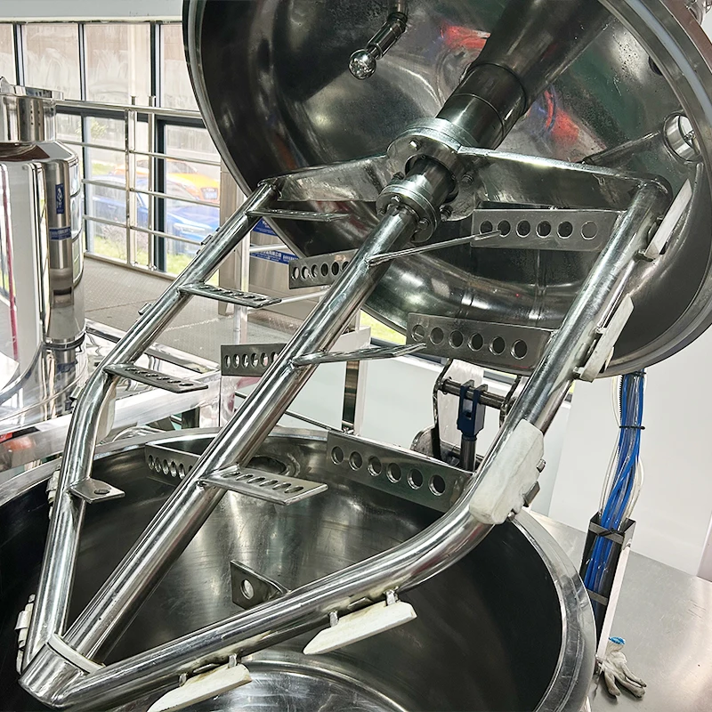 High Efficiency Mayonnaise Making Machine/food Processing Equipment Electric or Steam Heating Self-protective Function