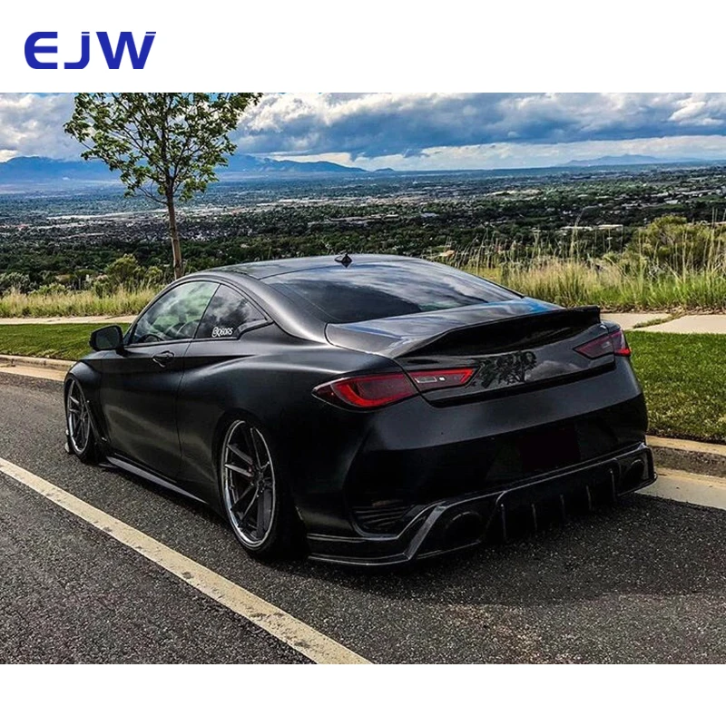 For Infiniti Q60 Q60S upgraded carbon fiber rear tailgate carbon fiber ...