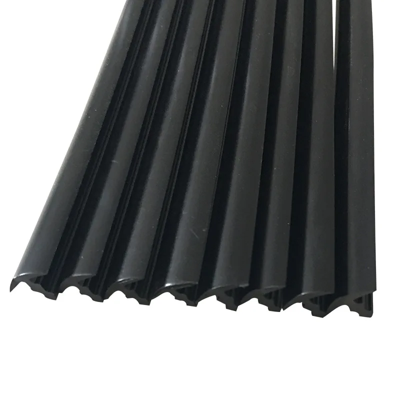 Multiple Colors Different Sizes Silicone Gap Cover Strip T Mould Edge Banding PVC Trim Seal