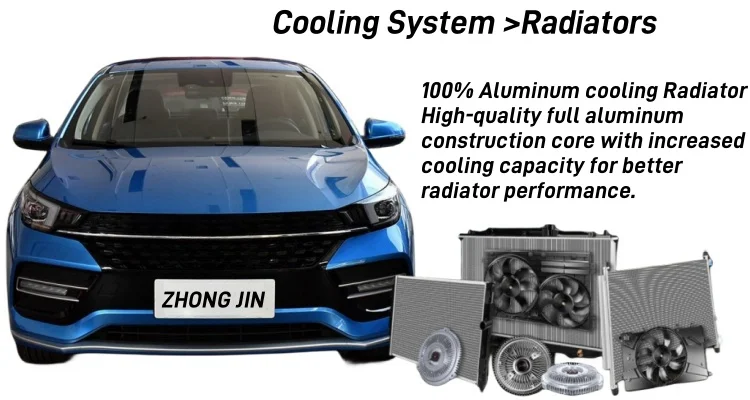 302000696AA Cooling Radiator Assy for Chery Arrizo & Tiggo Models - New ...