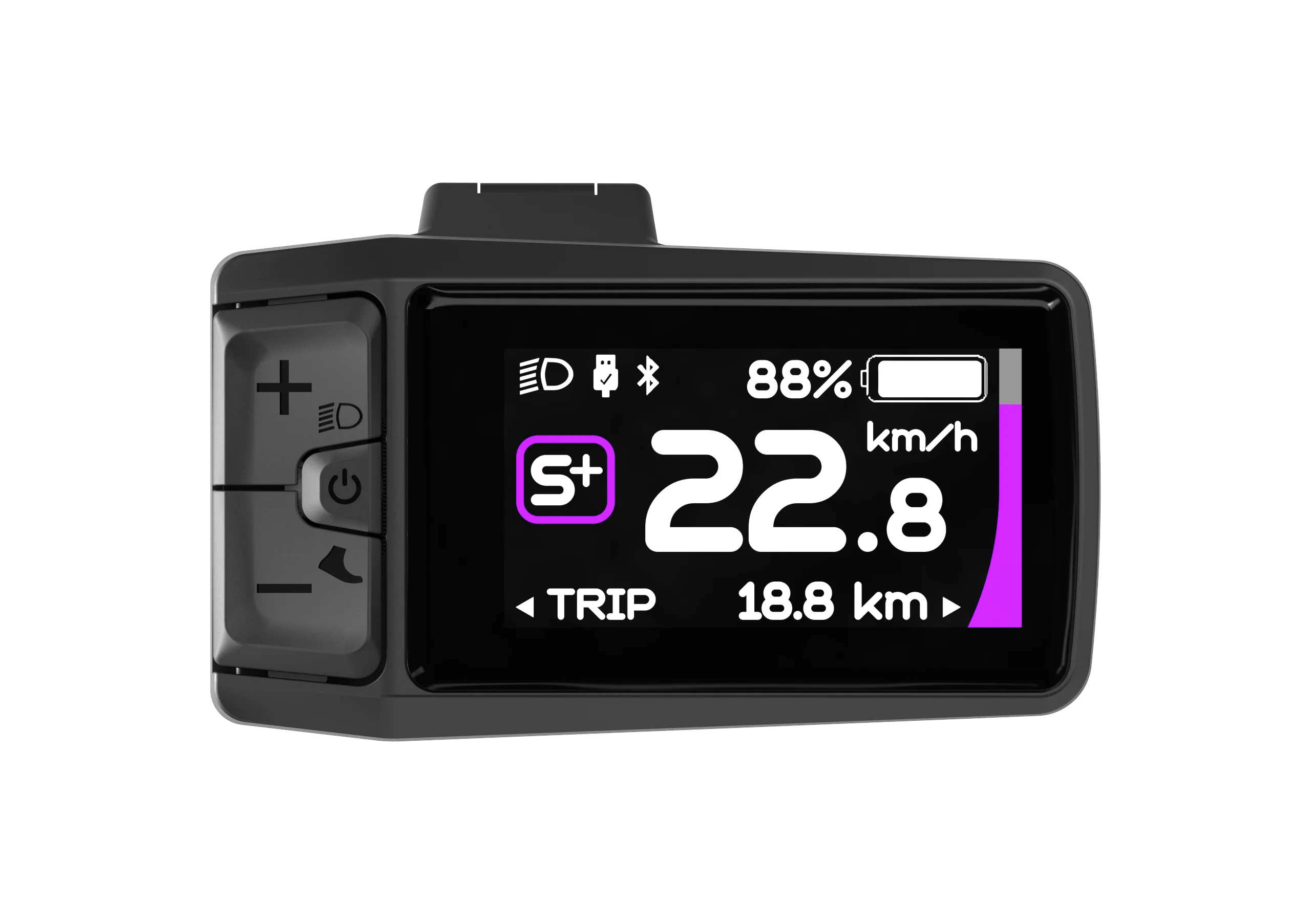 Bafang DPC080 Bluetooth Display for Can Version Motor - TFT Screen, 4/6 ...