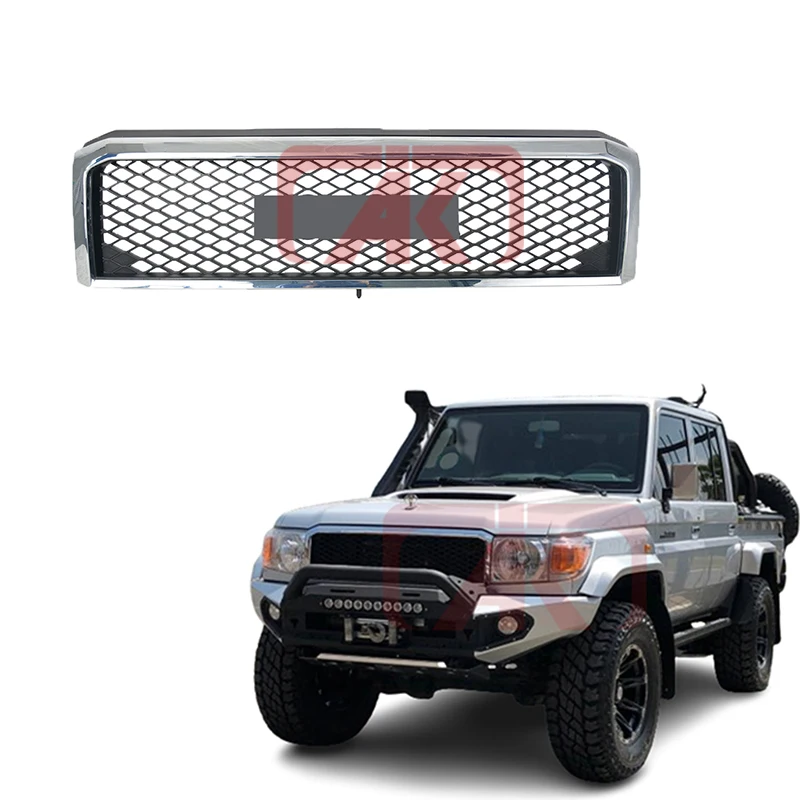 Modified Body Parts Front Bumper Grille Front Grill For Toyota Land ...