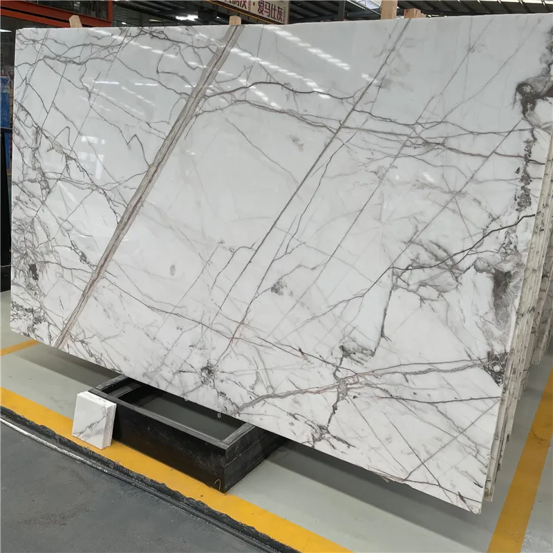 product advantageous marble products white stone slab tiles for paving stone flooring wall white spider marble-4