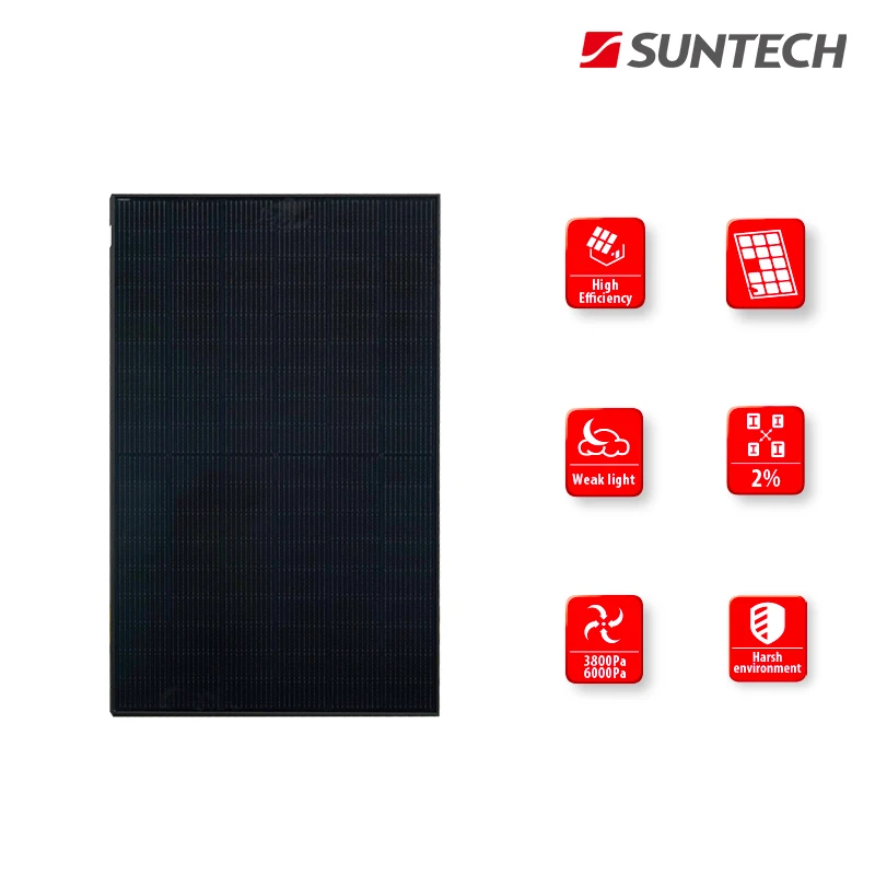 
 350W 375W 390W 500W Perc солнечных батарей полный черный 108 половина-сотовый Suntech панели солнечных батарей  