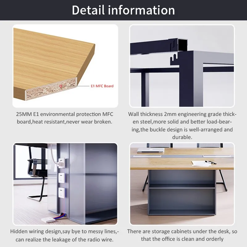 Cheap Office Conference Table Office Furniture Meeting Table Foshan Meeting Desk High Quality