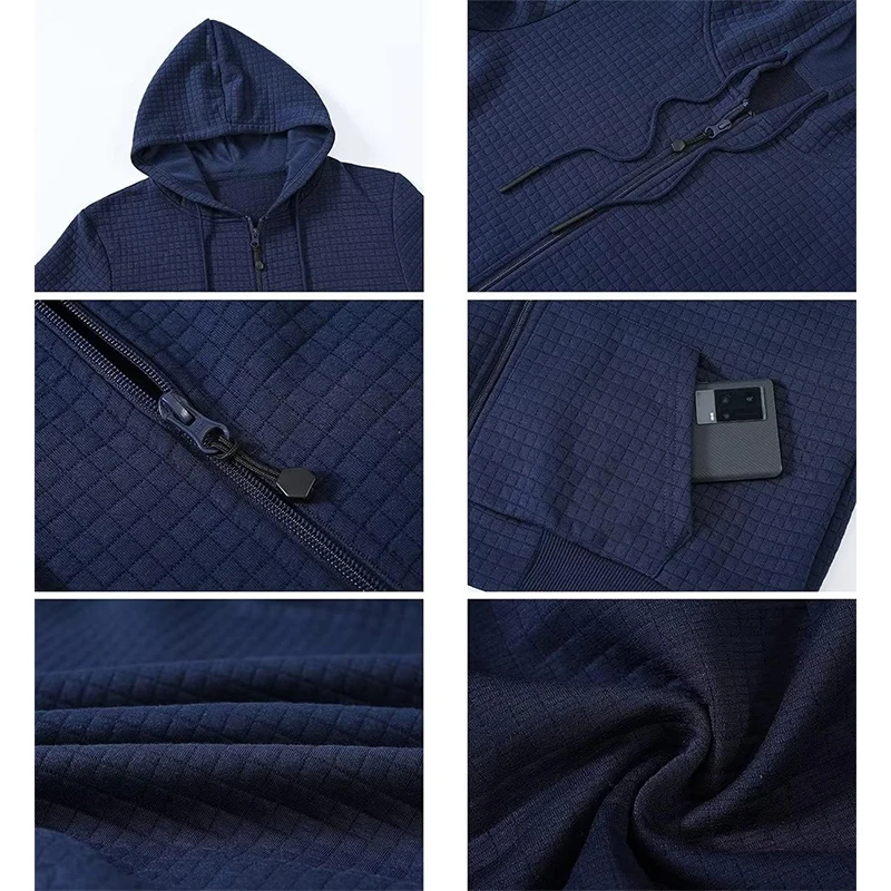 Hoodies Heavyweight High Quality Antishrink Plus Size Men's Hoodies