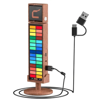 COMICA RGB UMIC RGB Cardioid Condenser USB Microphone Compatible with Smartphone/PC for Live Streaming Podcast Gaming detail image