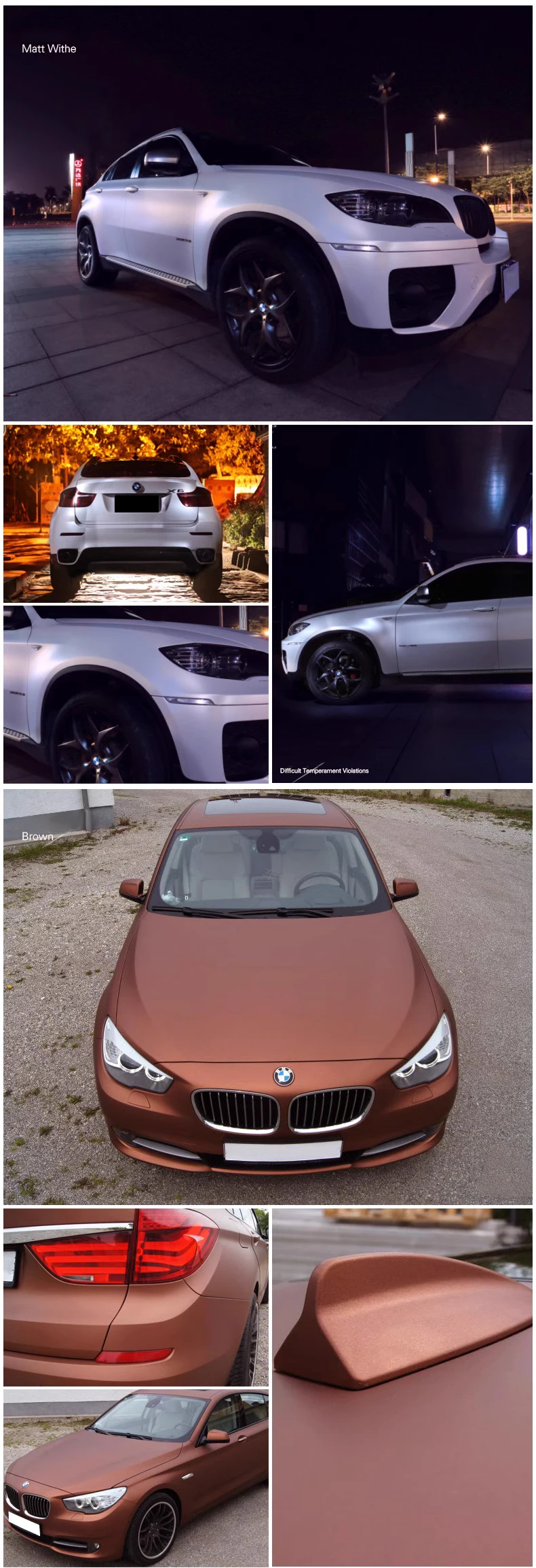 Custom Black Turns Red TPU Color Changing Film for Cars